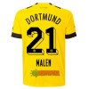 Oficiální Fotbalový Dres BVB Borussia Dortmund Malen 21 Domácí 2022-23 pro Muži